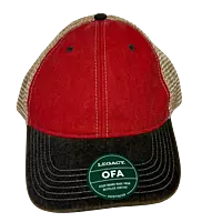 Legacy OFA Trucker Scarlet/Black/Khaki