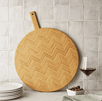 Herringbone Bamboo Charcuterie Board