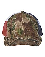 Kati Trucker Hat-Real Tree Camo-Texas Flag
