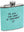 6 oz Leatherette Wrapped Flask