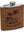 6 oz Leatherette Wrapped Flask