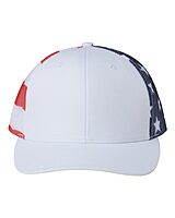 Kati Trucker Hat-White-USA Flag