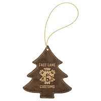Ornament- Tree Rustic/Gold