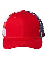 Kati Trucker Hat-Red-USA Flag