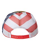 Kati Trucker Hat-Real Tree Camo-USA Flag