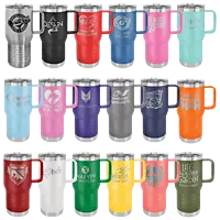 20 oz. Travel Mug with Handle