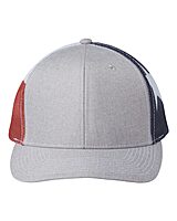 Kati Trucker Hat-Heather Grey-Texas Flag