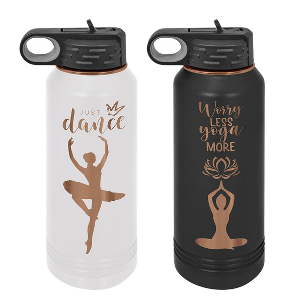 32 oz. Water Bottle - Rose Gold Collection