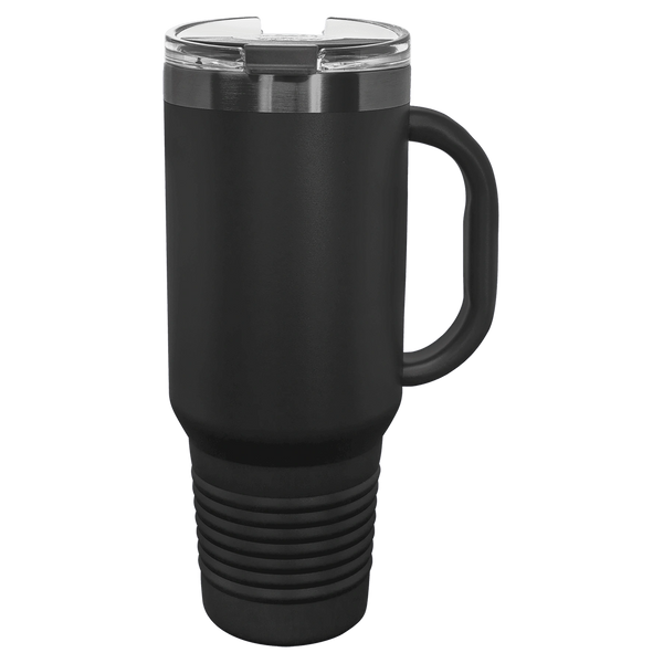 40 oz. Travel Mug - Ghost Black Collection
