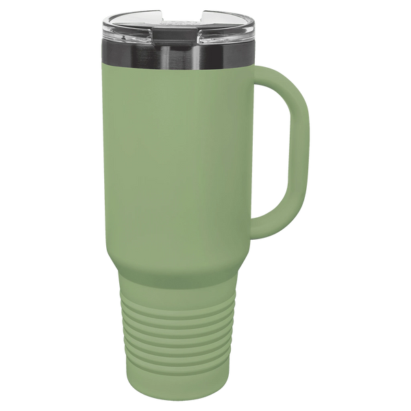 40 oz. Travel Mug - Ghost Black Collection