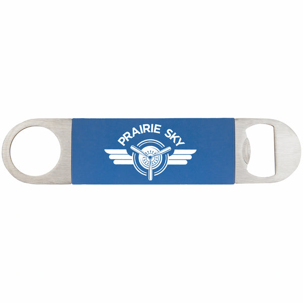Stainless Steel Laserable Silicone Bottle Opener