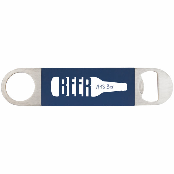 Stainless Steel Laserable Silicone Bottle Opener