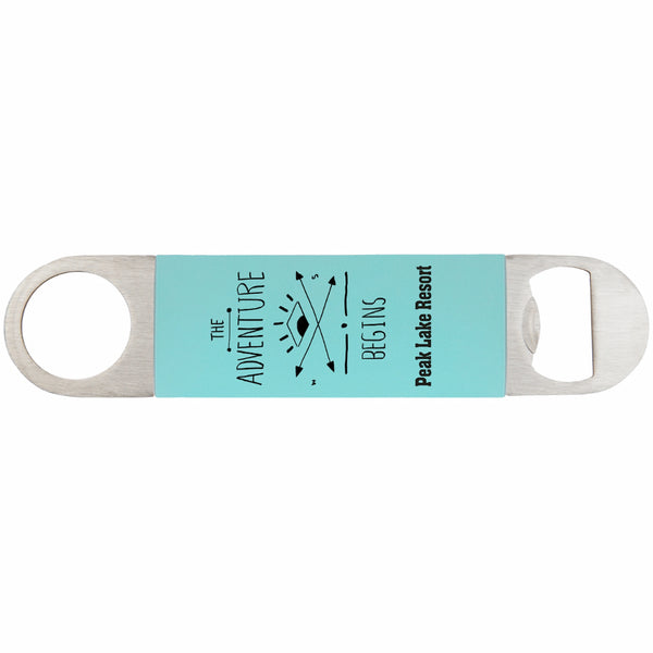 Stainless Steel Laserable Silicone Bottle Opener