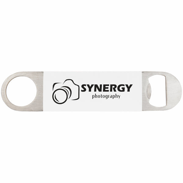 Stainless Steel Laserable Silicone Bottle Opener