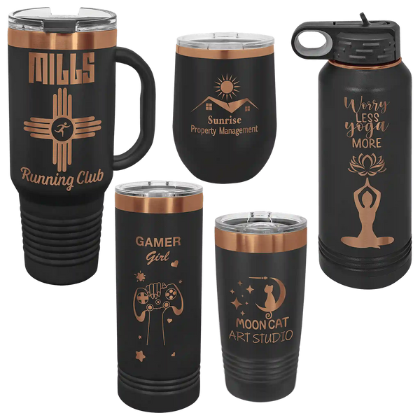 32 oz. Water Bottle - Rose Gold Collection