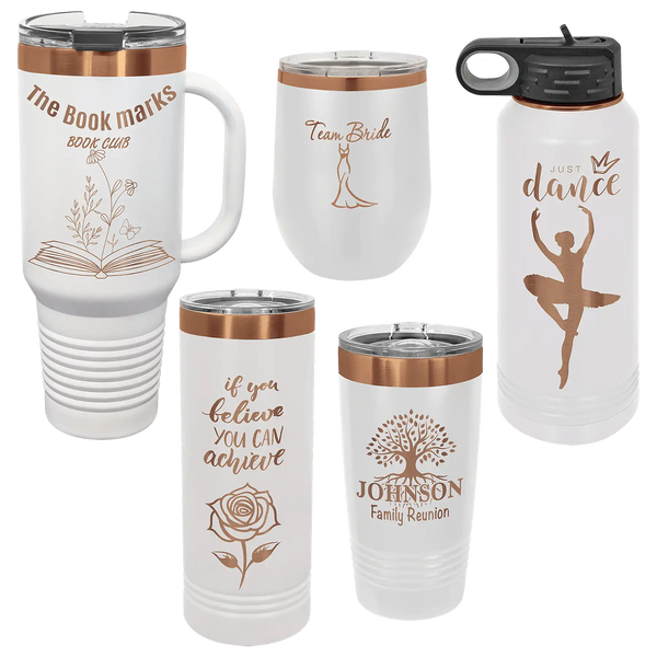 32 oz. Water Bottle - Rose Gold Collection